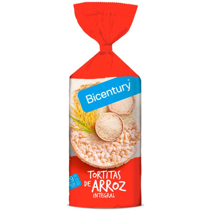 TORTITAS DE ARROZ INTEGRAL, 130G BICENTURY