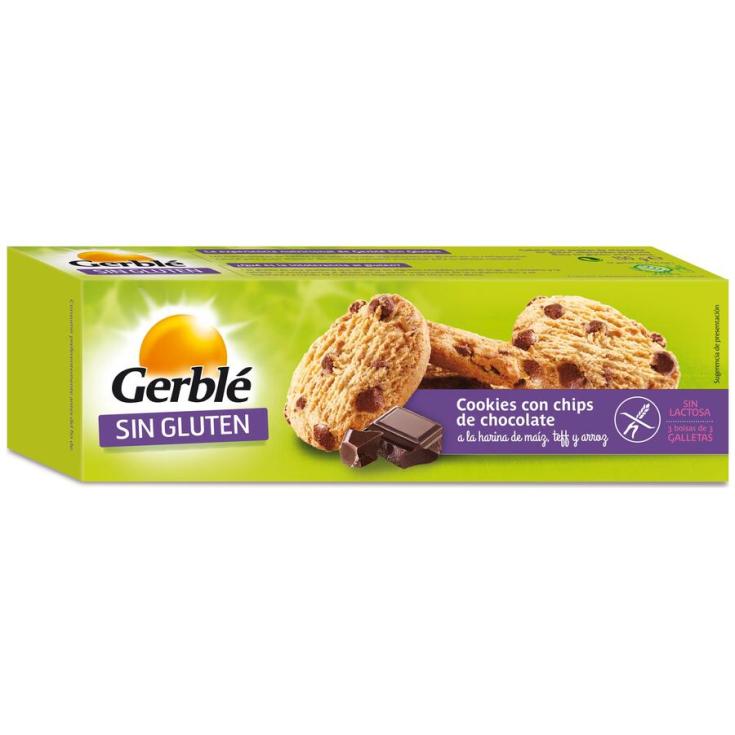 COOKIES CON CHIPS DE CHOCOLATE, 150G GERBLE