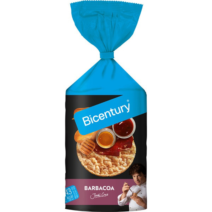 TORTITAS DE MAIZ SABOR BARBACOA, 123G BICENTURY