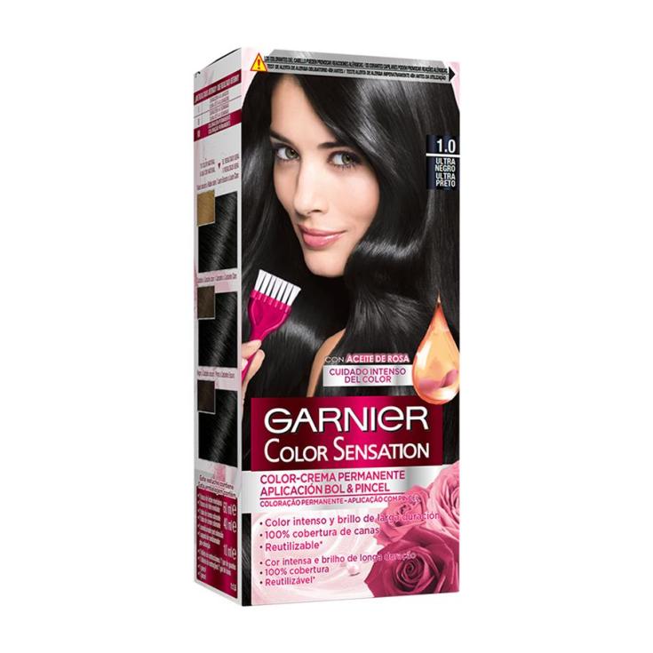 TINTE ULTRA NEGRO Nº 1.0 COLOR SENS. GARNIER