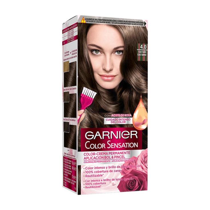 TINTE CASTAÑO Nº 4.0 COLOR SENS. GARNIER