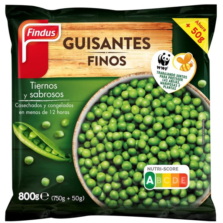 GUISANTES FINOS, 800G FINDUS 