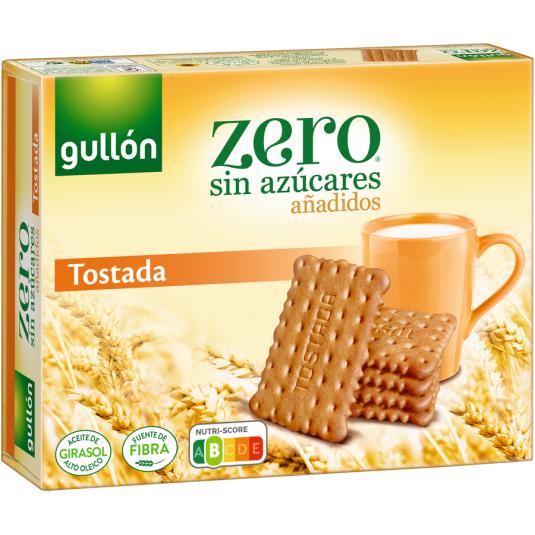 GALLETAS TOSTADA ZERO, 350G GULLON