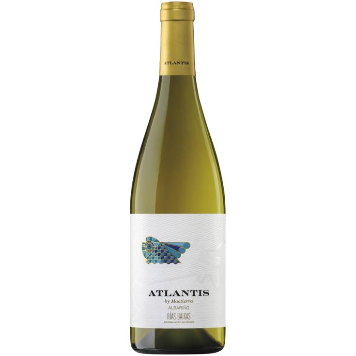 VINO BLANCO ALBARIÑO D.O.R.BAIXAS, 750ML ATLANTIS