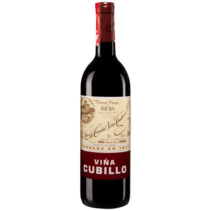 VINO TINTO CRIANZA D.O. RIOJA, 750ML VIÑA CUBILLO