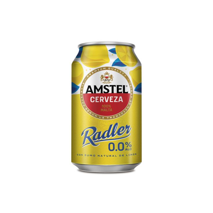 CERVEZA RADLER 0,0%, 330ML AMSTEL