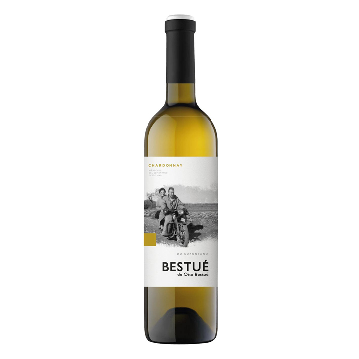 VINO BLANCO CHARDONAY SOMONTANO BESTUE ,75CL