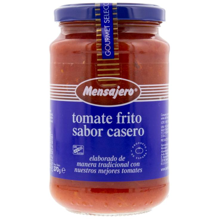 TOMATE FRITO, 370G MENSAJERO