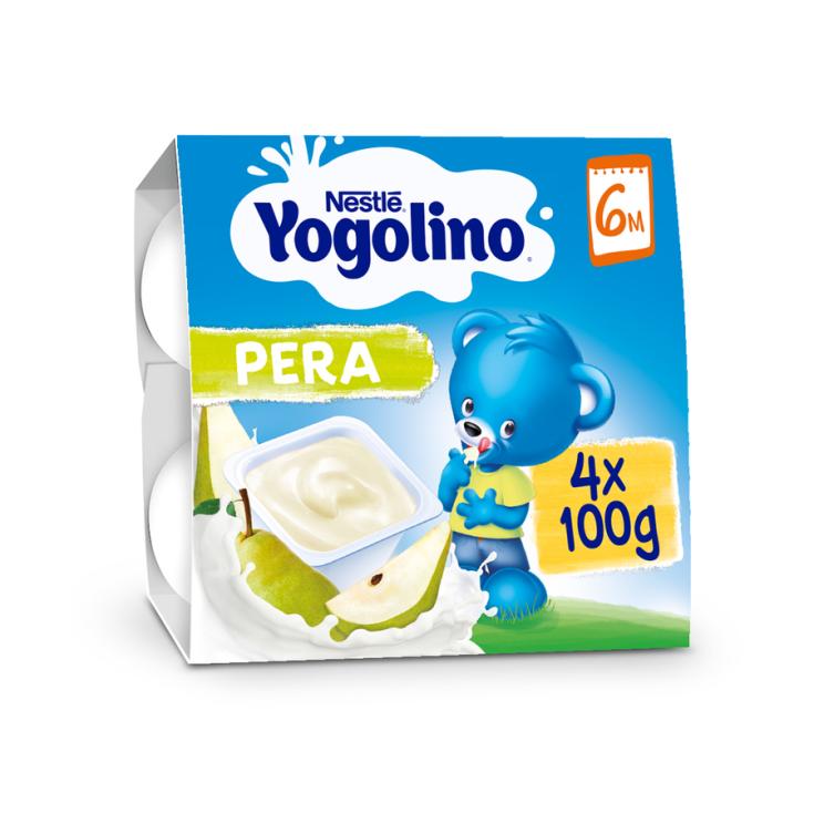 POSTRE LACTEO PERA, 4X100GR NESTLE YOGOLINO