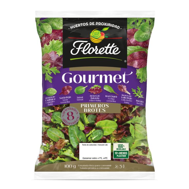 GOURMET PRIMEROS BROTES ,100G FLORETTE