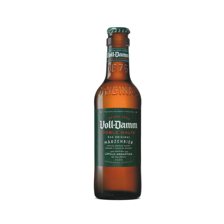 CERVEZA DOBLE MALTA, 250ML VOLL DAMM