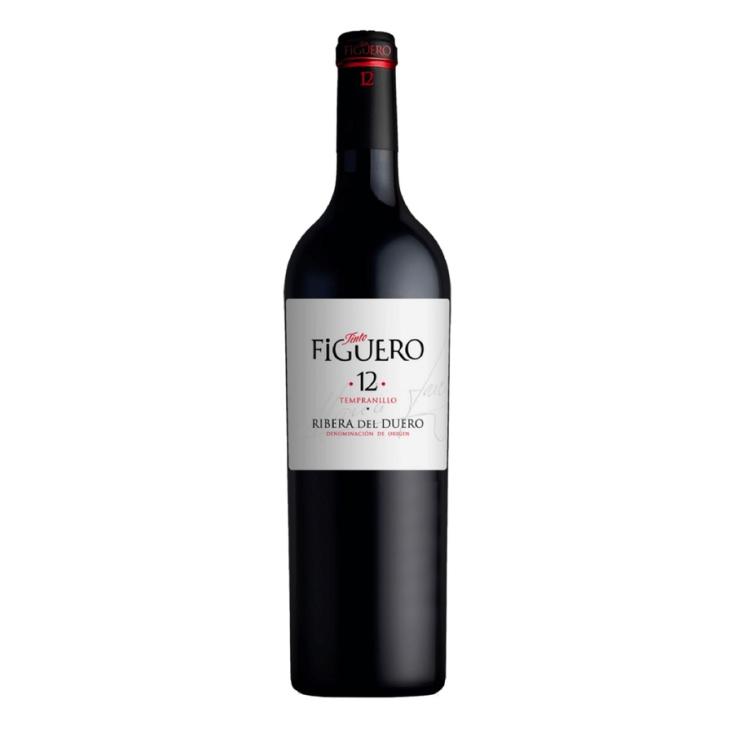 VINO TINTO 12 CRIANZA D.O.R.DUERO, 750ML FIGUERO