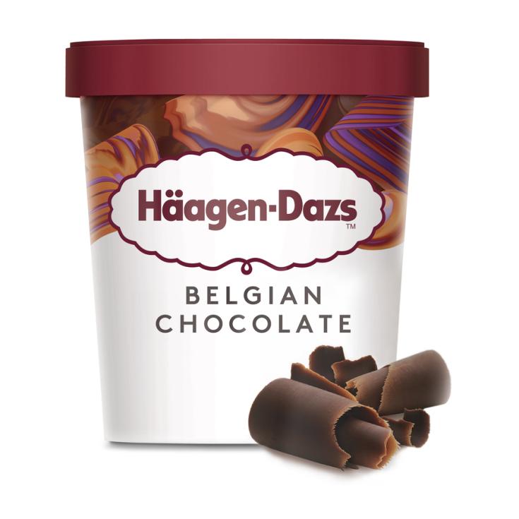 HELADO DE CHOCOLATE BELGA TARRINA, 460 ML HäAGEN-DAZS