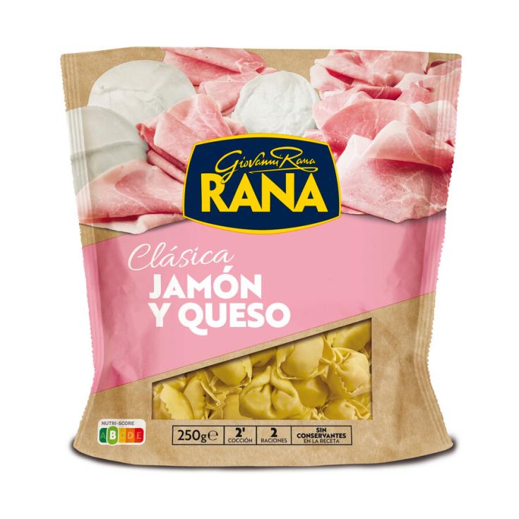 TORTELLINI RELLENO JAMON Y QUESO ,250G RANA