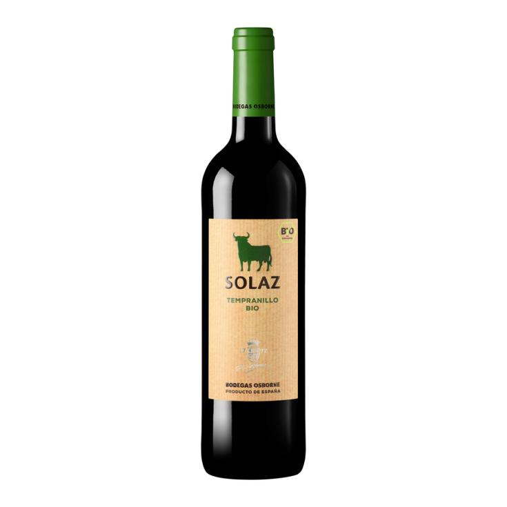 VINO TINTO BIO D.O.T.CASTILLA, 750ML SOLAZ