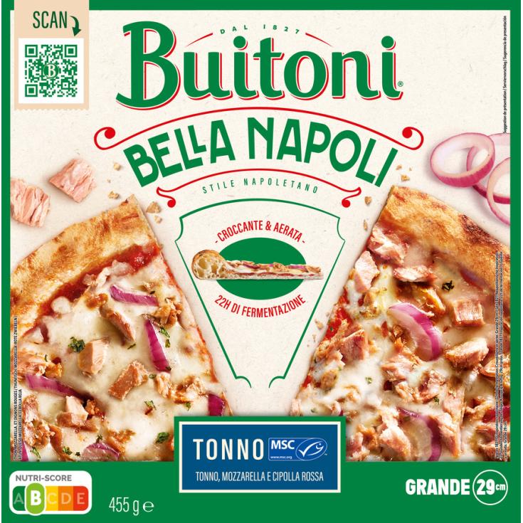 PIZZA BELLA NAPOLI TONNO, 455g BUITONI