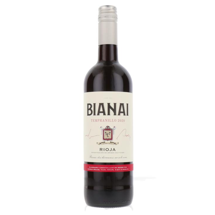 VINO TINTO JOVEN D.O. RIOJA, 750ML BIANAI