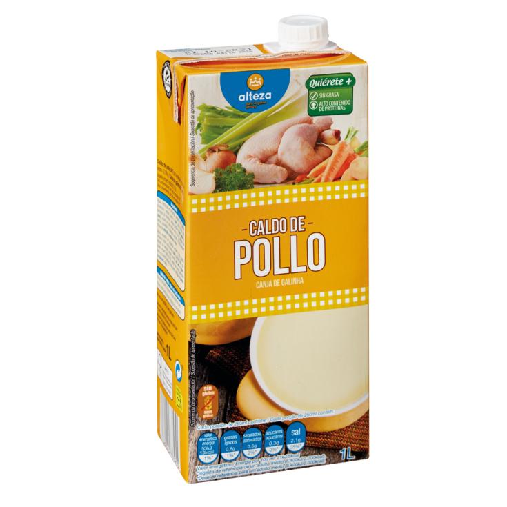 CALDO DE POLLO, 1L ALTEZA