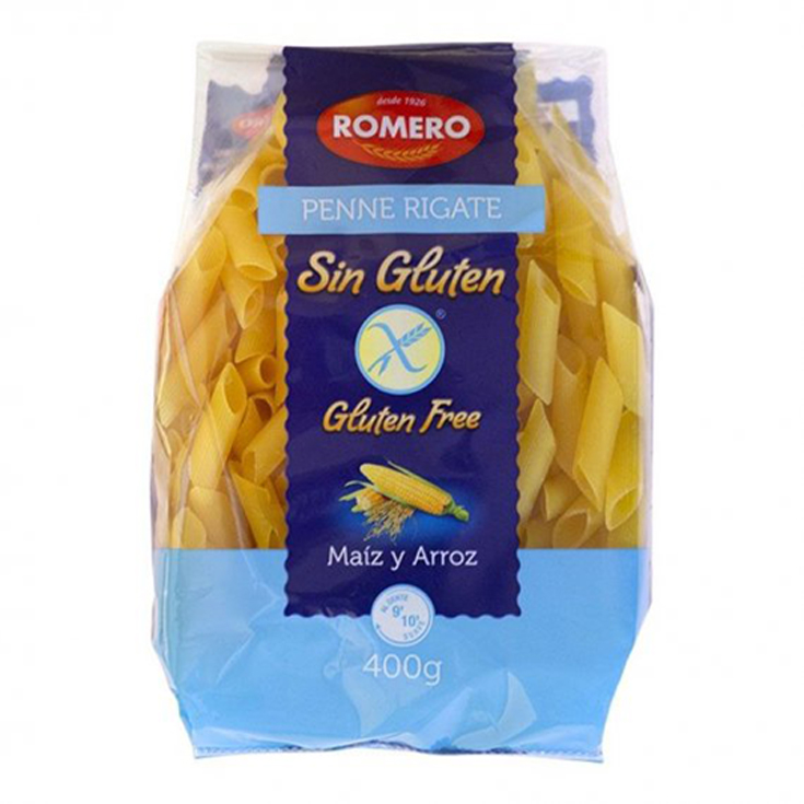 PENNE SIN GLUTEN, 400GR ROMERO