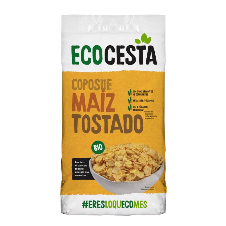 COPOS DE MAIZ TOSTADOS, 400G ECOCESTA