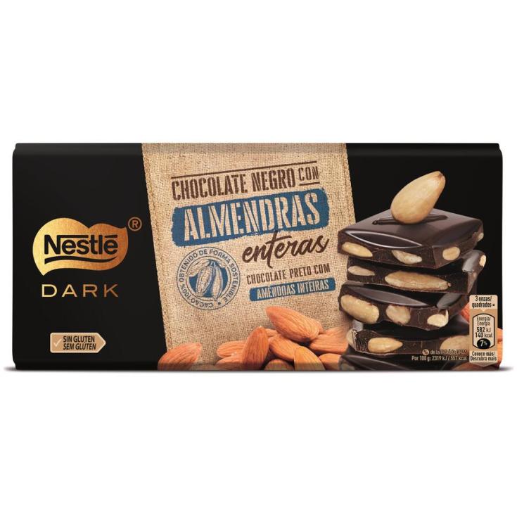 CHOCOLATE DARK CON ALMENDRAS, 150GR NESTLE