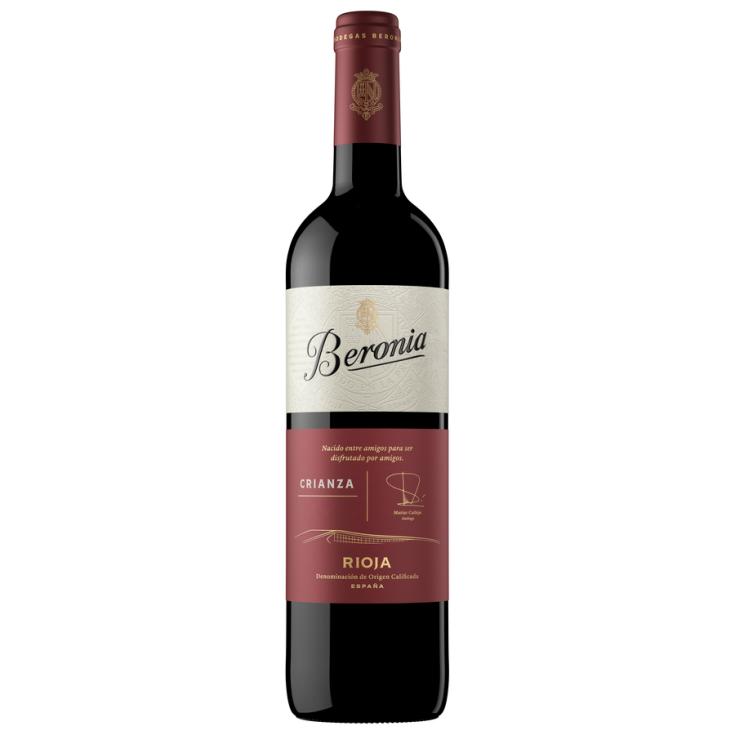 VINO TINTO CRIANZA D.O. RIOJA, 750ML BERONIA