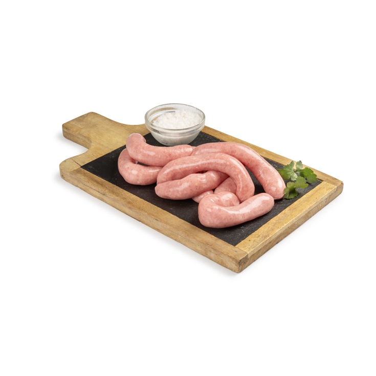 LONGANIZA DE POLLO, KG (UNIDAD 60G APROX) 