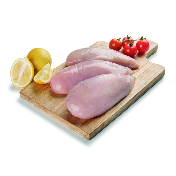 LOTE 2KG: PECHUGA POLLO FILETES-ENTERAS 