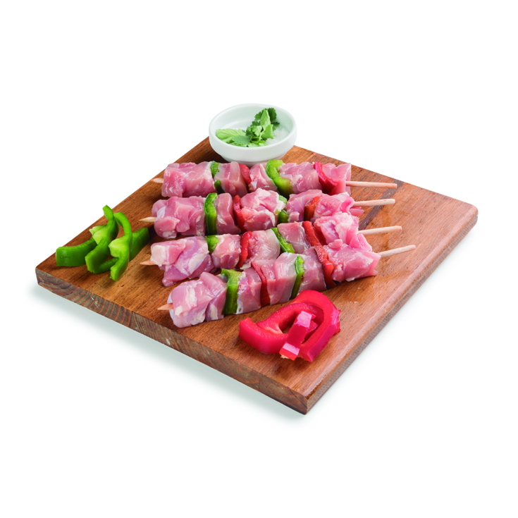 BROCHETA POLLO, KG (UNIDAD 90G APROX) ALDELIS