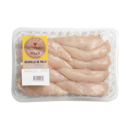 SOLOMILLOS DE POLLO BANDEJA, 480G APROX REDONDO