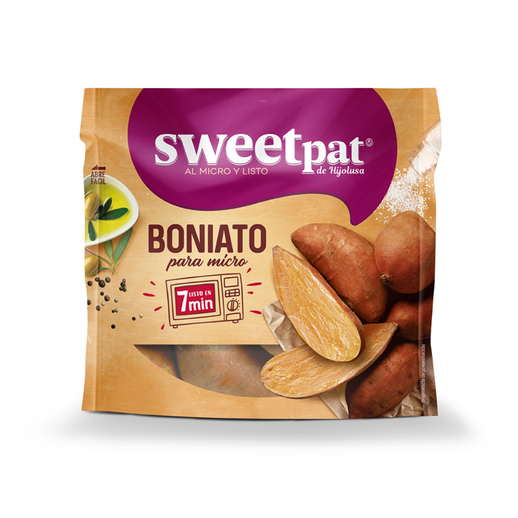 BONIATO PARA MICROONDAS SWEETPAT, 400G HIJOLUSA