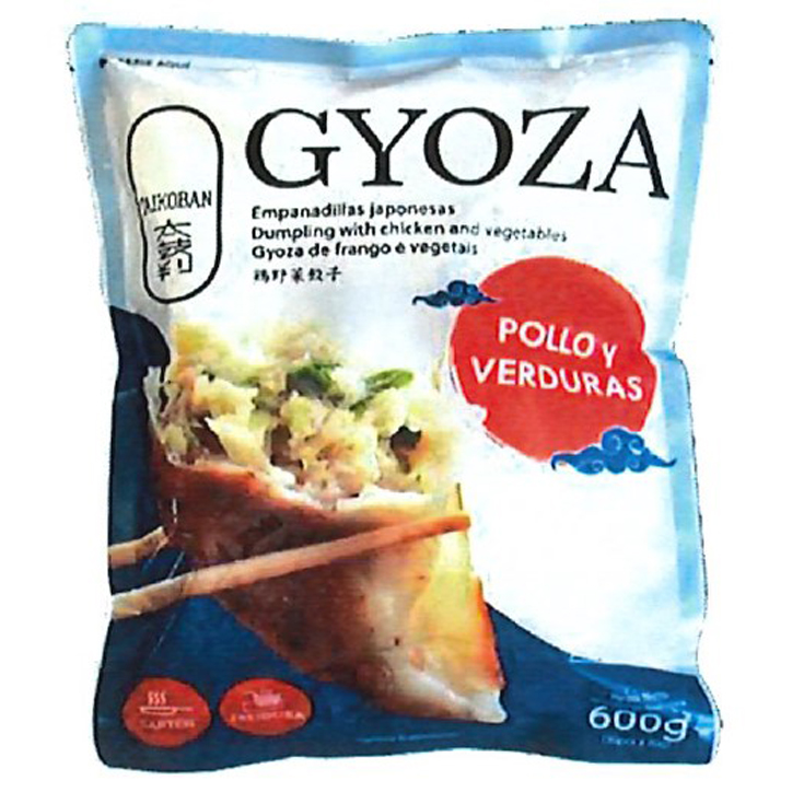 GYOZA DE POLLO Y VERDURAS, 600G TAIKOBAN