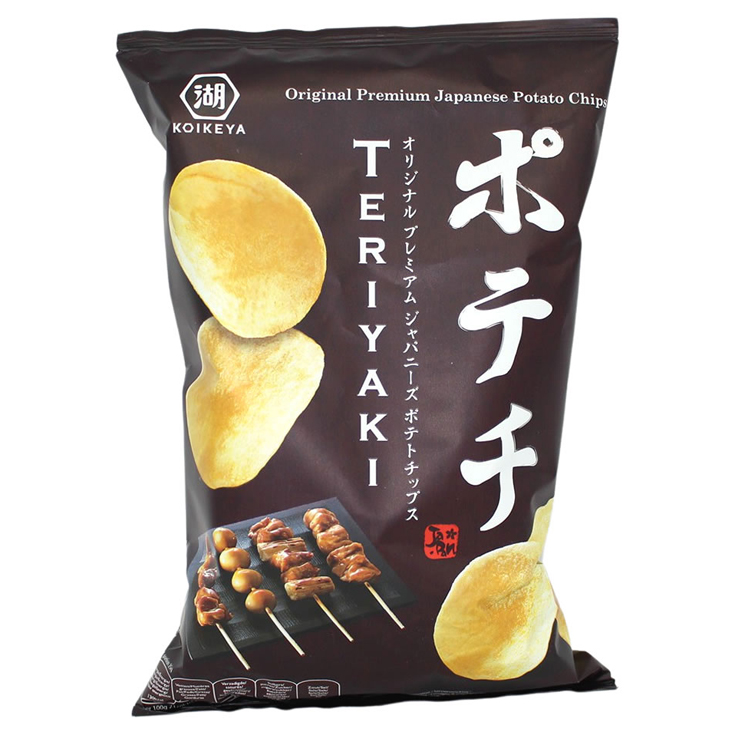 PATATAS FRITAS JAPONESAS TERIYAKI, 100G KOIKEYA