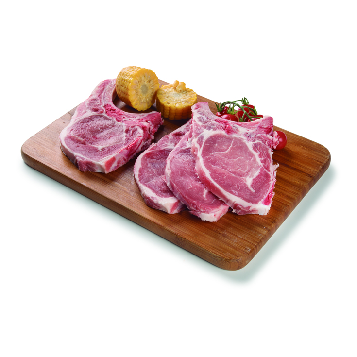 CHULETAS LOMO DE CERDO,FILETE 90G APROX, KG 