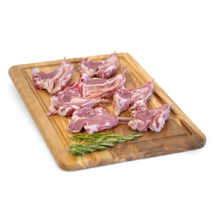 CHULETAS DE CORDERO LECHAL,PIEZA 1KG APROX 