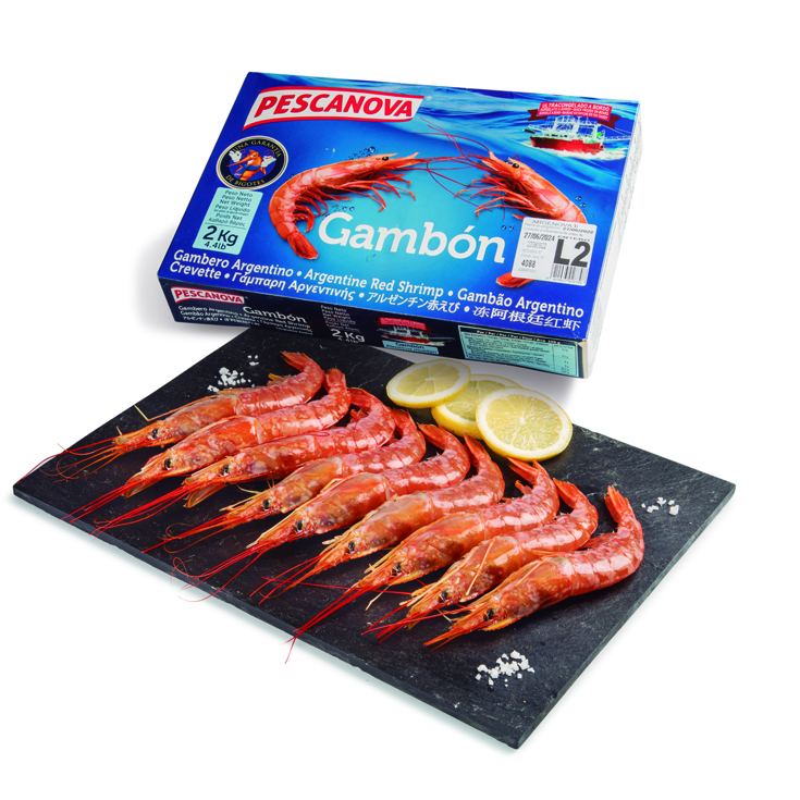 GAMBON ARGENTINO NUMERO 2, CAJA 2KG