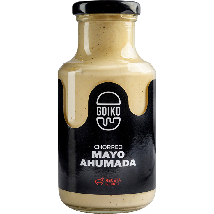 SALSA MAYO AHUMADA, 250G GOIKO