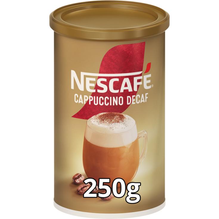 CAFE SOLUBLE CAPPUCCINO DESCAFEINADO, NESCAFE