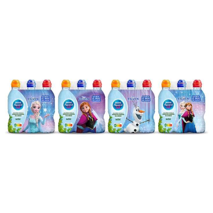 AGUA KIDS, 6X33CL AQUAREL