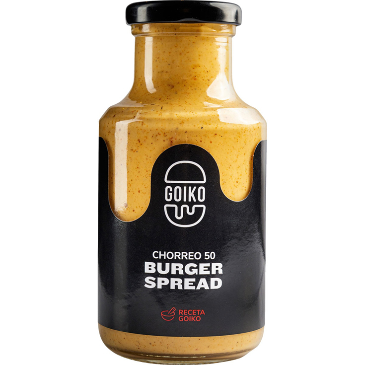 SALSA BURGUER SPREAD, 250G GOIKO