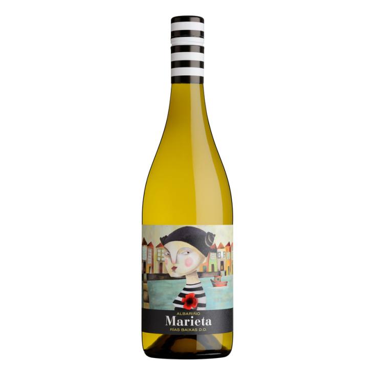 VINO SEMI ALBARIÑO D.O.R.BAIXAS, 750ML MARIETA