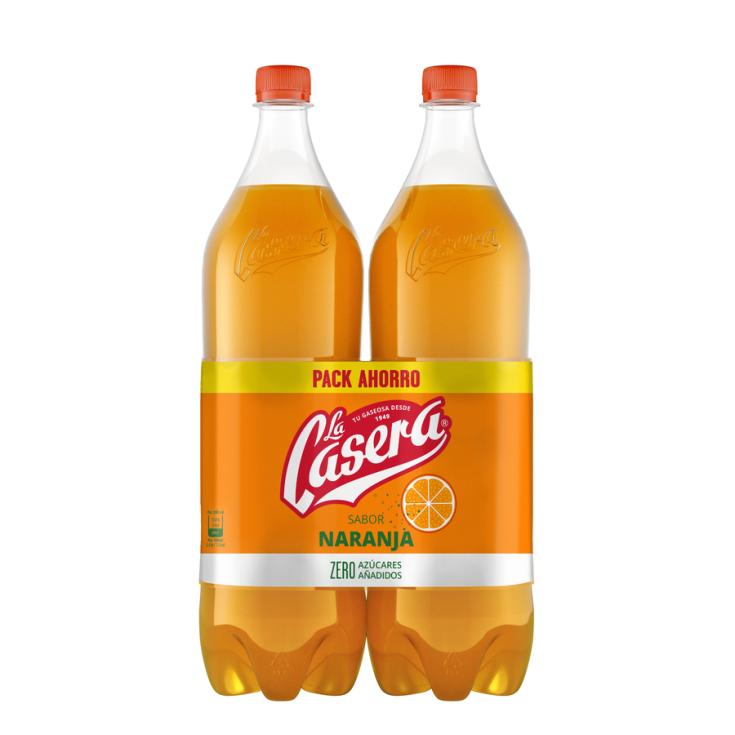 REFRESCO DE NARANJA, 2X1.5L LA CASERA