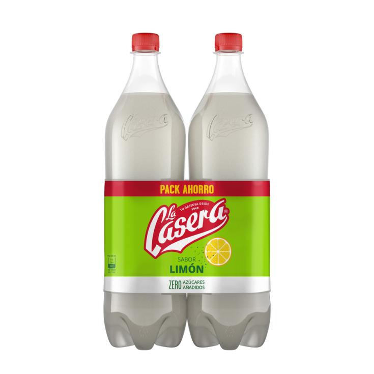 REFRESCO DE LIMON, 2X1.5L LA CASERA