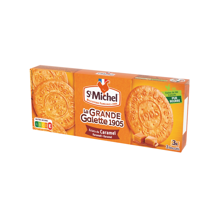 GALLETAS SABOR CARAMELO, 150G ST.MICHEL