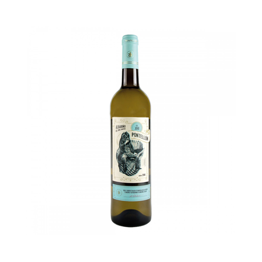 VINO ALBARIÑO BLANCO DO. RIAS BAIXAS,750 ML PONTELLON