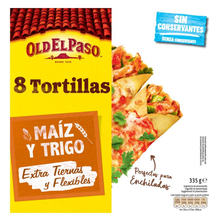 TORTILLAS DE MAIZ, 300GR OLD EL PASO