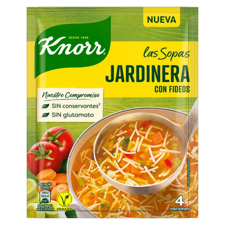 SOPA JARDINERA CON FIDEOS, 33G KNORR