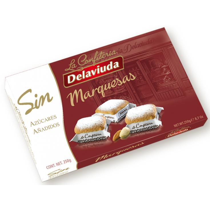 MARQUESAS SIN AZUCARES AÑADIDOS, 250G DELAVIUDA