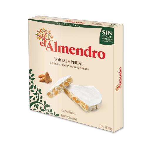 TORTA IMPERIAL SIN AZUCARES AÑADIDOS, 200G EL ALMENDRO