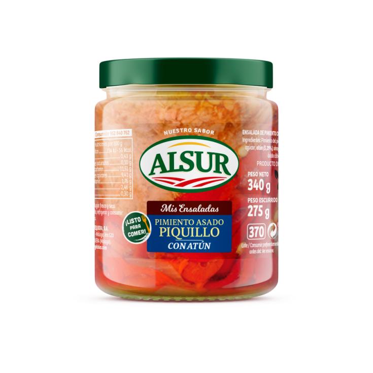 ENSALADA DE PIMIENTOS CON ATUN, 275GR ALSUR